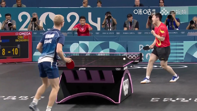 比利时乒乓球队碾压奥地利乒乓球队，樊振东高光表现