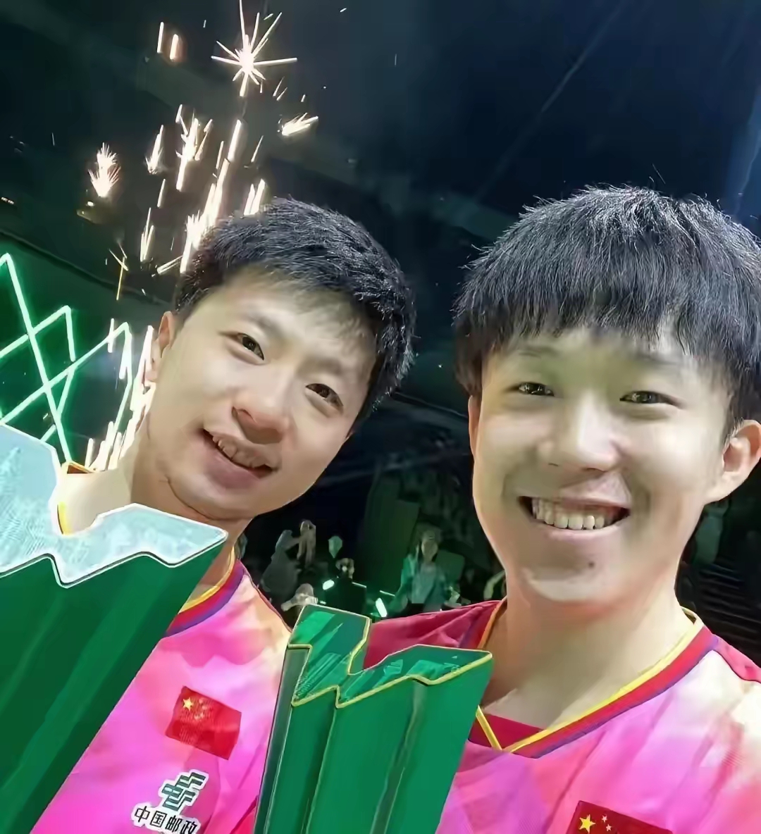 比利时乒乓球队绝杀韩国乒乓球队，马龙送出助攻